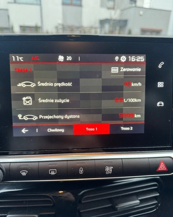 Citroen C4 Cactus cena 48900 przebieg: 44500, rok produkcji 2019 z Września małe 79